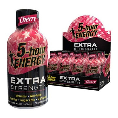 5 Hour energy extra cherry 12ct.