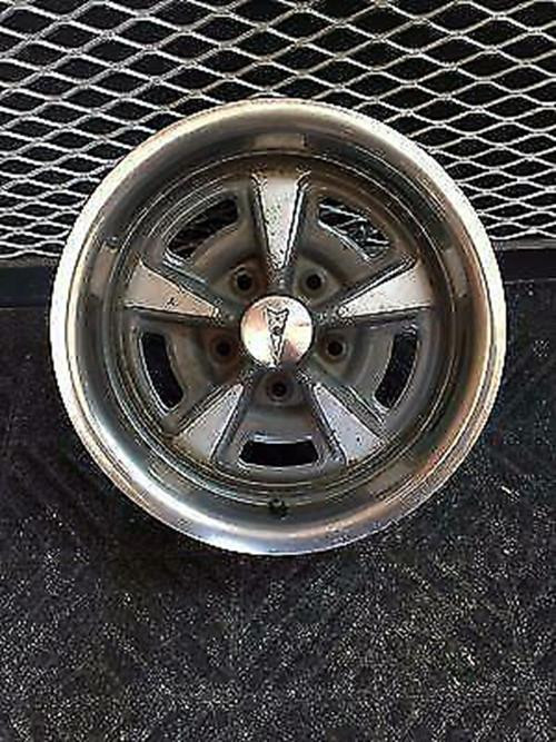 1) Pontiac Rally 2 Wheel 15x6 5x4.75 5x120.65 - Taz Wheels