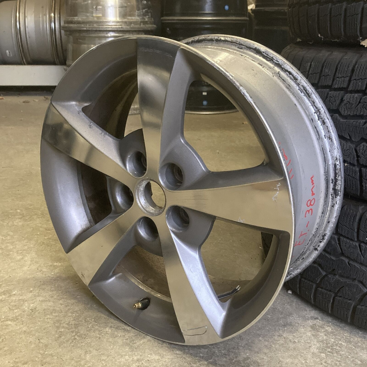 2008 - 2012 Chevrolet MALIBU 17'' OEM Wheel Machined with Gray