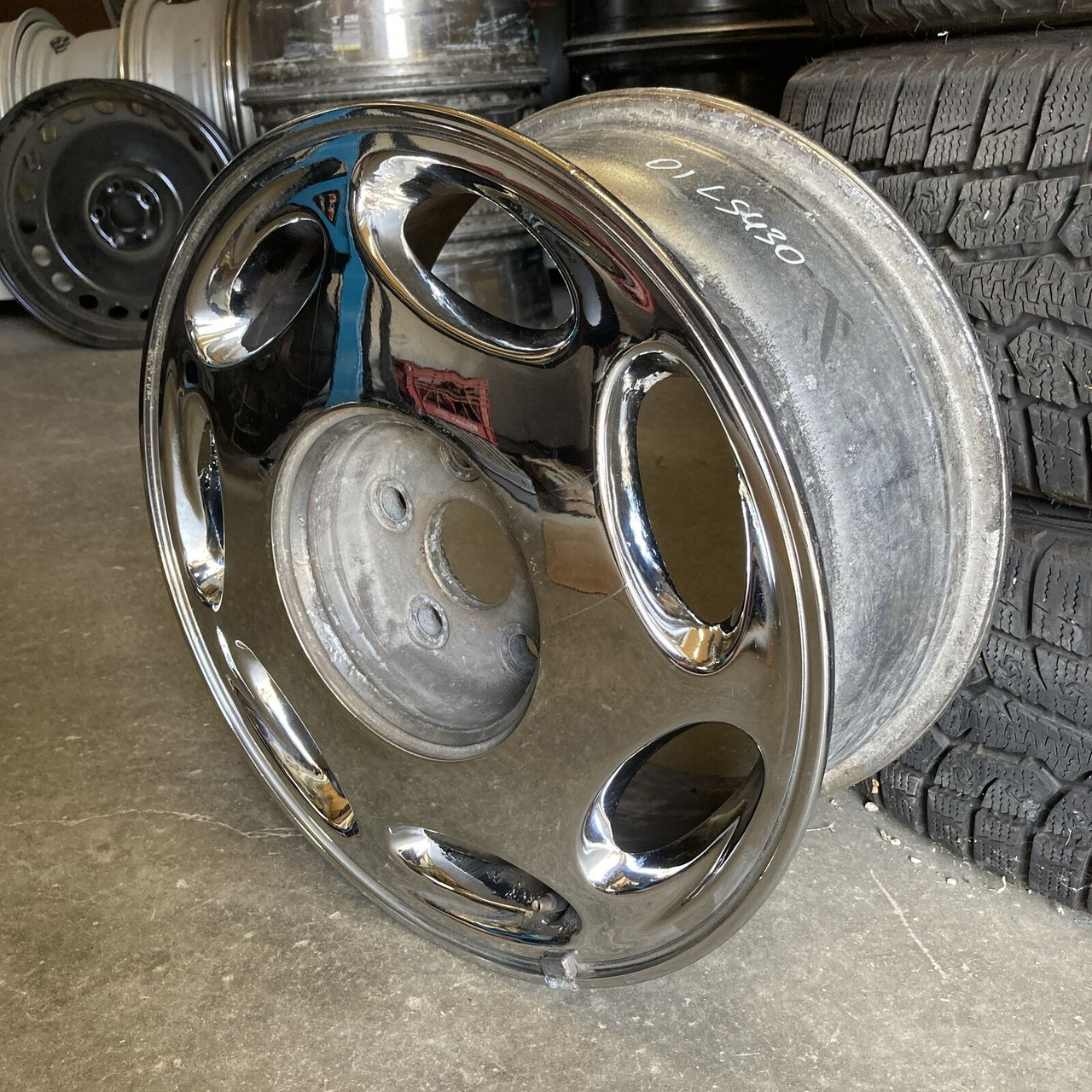 2002-2003 LEXUS LS430 FACTORY OEM ALLOY WHEEL CHROME 16x7 5X4.5
