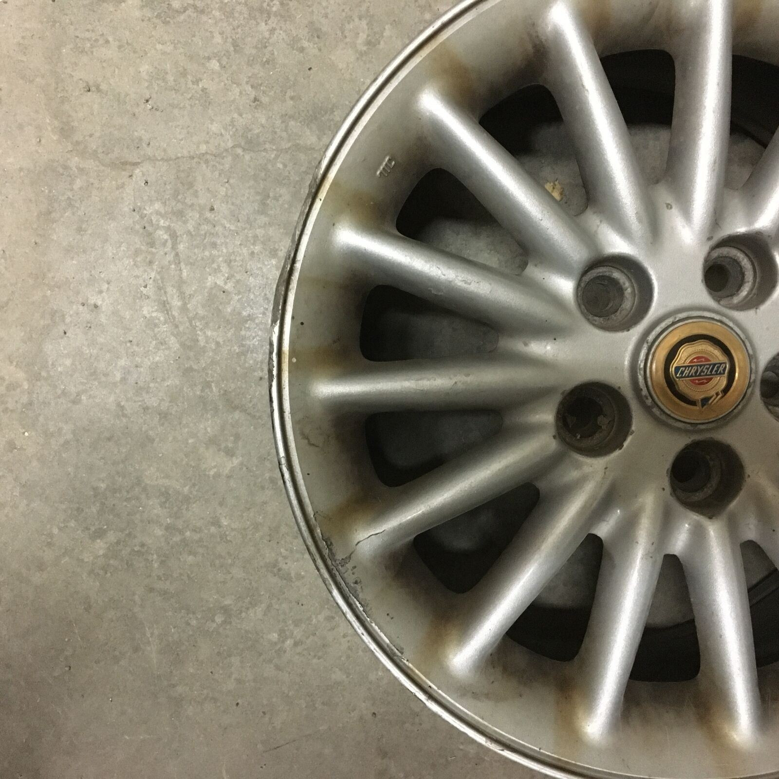 Chrysler 16X7 43MM 5X4.5 5x114.3 Factory OEM Wheel - Taz Wheels