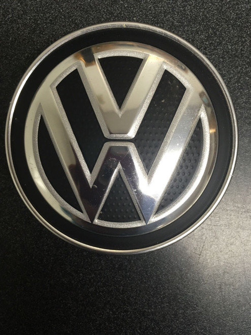 Volkswagen Black Center Wheel Cap 5G0601171   VOL25