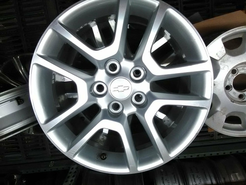 2015-16 Chevrolet MALIBU 17" Aluminum Alloy Silver 5 Double Spoke, 17x8, 5x120 O