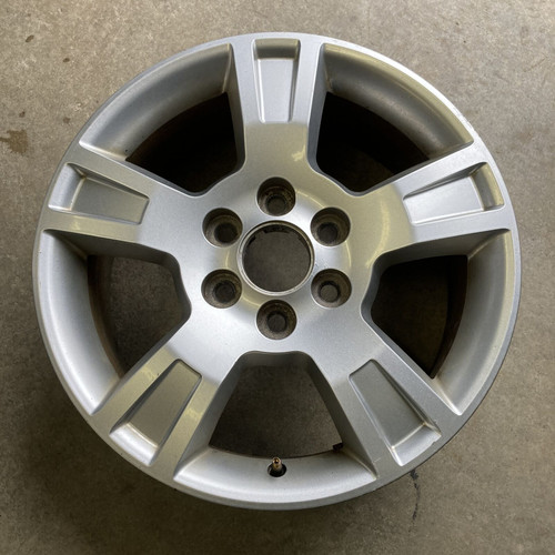 2007 - 2008 GMC ACADIA 18'' OEM Silver 5 Spoke Wheel 18x7.5 5280 B