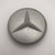 Mercedes-Benz OEM Center Cap Silver 1074000025