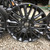 2022 JEEP COMPASS SATIN BLACK 9275 19X7.5 5X110 (SET OF FIVE)