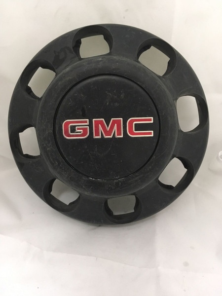 GMC Sierra 2500 3500 8 lug Black Center Wheel Cap OEM PN: 46268 GMC305