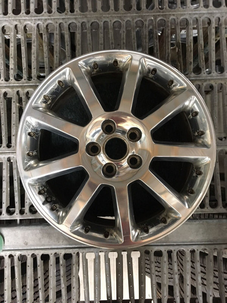 2005-2008 Cadillac CTS Polished Wheel w/ Rivets 18x8 5x115 48mm Hollander 4585