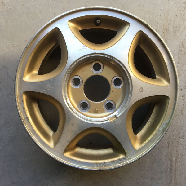 (1997-2000) Oldsmobile SILHOUETTE 15x6 5x115 Aluminum Alloy Machined with Gold 6