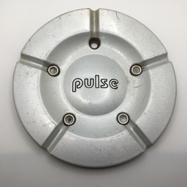 PULSE Custom Aftermarket Metallic Silver Wheel Center Cap 581L154