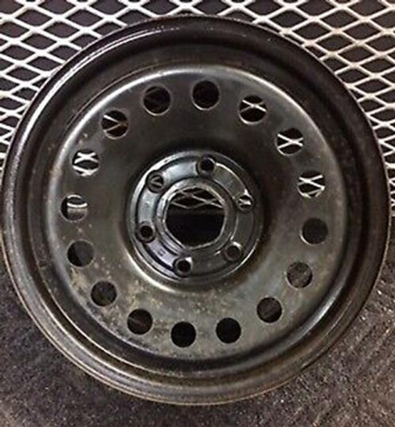 CHEVY GMC CADILLAC OEM STOCK BLACK STEEL WHEEL RIM 17X7.5 6x5.5 8072