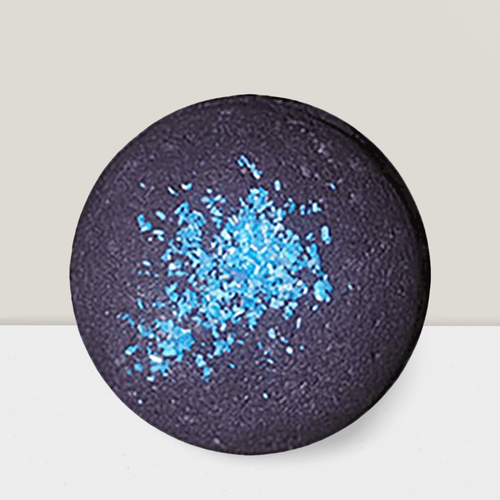 King Pin CBD bath bomb by Exotic Elephant with bold luxury finish