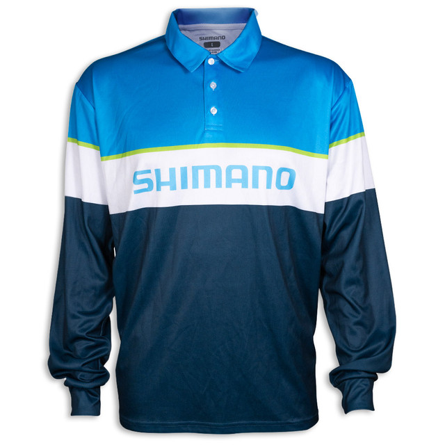 Shimano Tri Colour Sublimated Shirt Mens Shimano Tri Colour Sublimated Shirt Mens