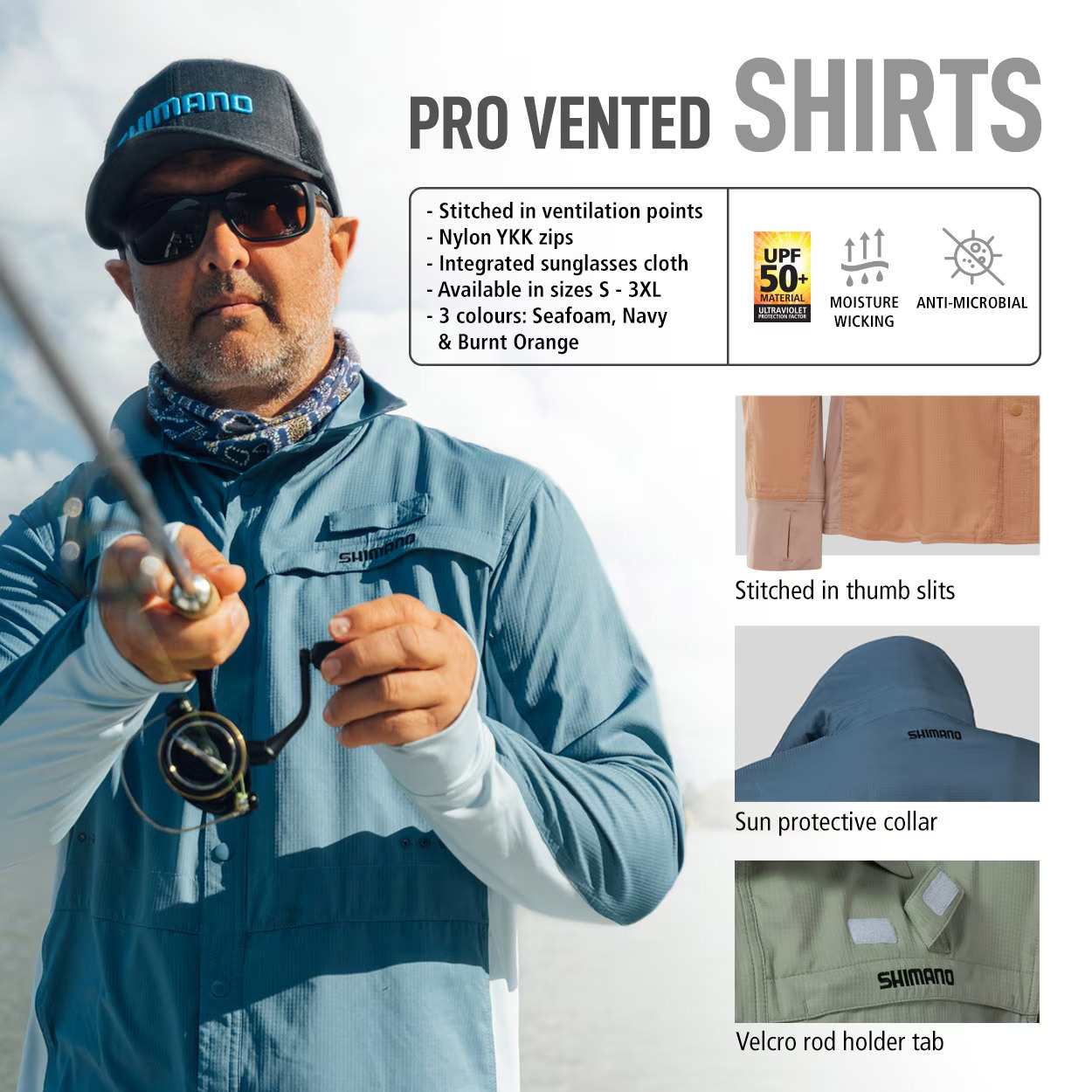 Pro Strech Seafoam Features