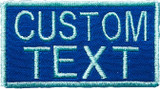 Type [ 2 ] Custom Patch (Two Text Lines)