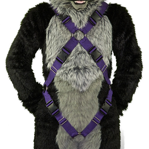Full X-Harness with Crotch-Straps - Crunchycurl Creations