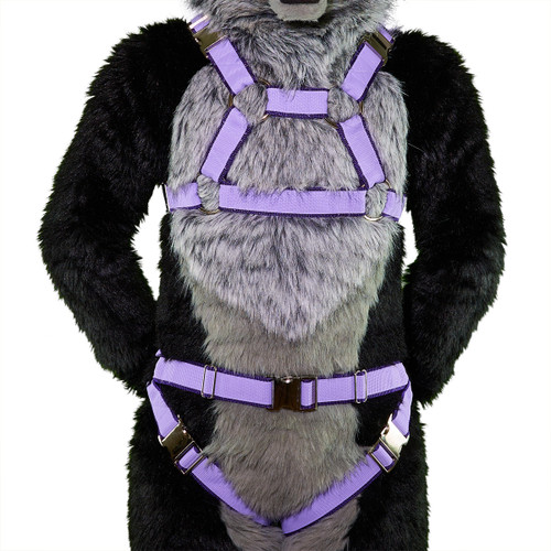Full Trapez-Chest Harness with Leg-Straps [2-colored]