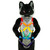Full X-Chest Harness with Leg-Straps [Rainbow]