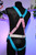 Full X-Harness with Leg-Straps [Transgender Flag]