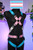 Full X-Harness with Leg-Straps [Transgender Flag]
