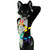 [PREMADE] Diamond X-Harness with Leg-Straps (Rainbow Buckles Edition)