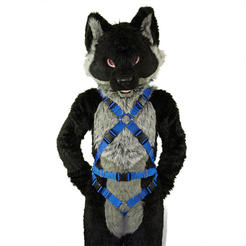 Full X-Harness with Crotch-Straps - Crunchycurl Creations