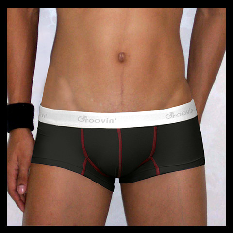 Groovin - Black Cup Boxer Brief Underwear
