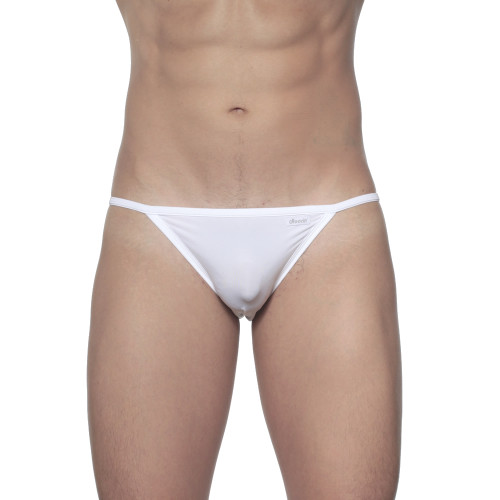 String Bikini White