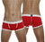 Cotton Cup Boxer Red w/ White Waistband