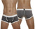 Cotton Cup Boxer Grey w/ White Waistband
