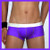 Groovin - Purple Cup Boxer Brief Underwear