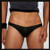 V-Cut Bikini Brief Black