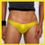 Groovin - Yellow V-Cut Bikini Brief Underwear