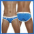 Groovin - Low Waist Hip Brief Blue w/White Waistband