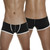 Groovin - Super Extra Low Waist Cup Boxer Brief Black