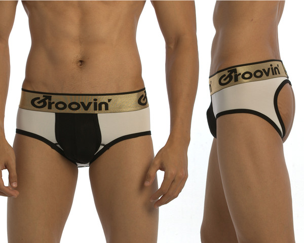 Bold-Line White/Black Sports Jock (JK0221)