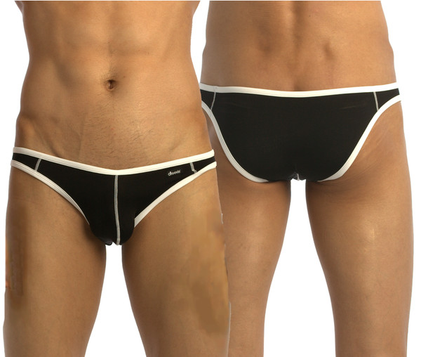 Accent V-Cut Bikini Black