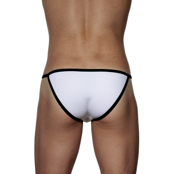 Accent String Bikini White