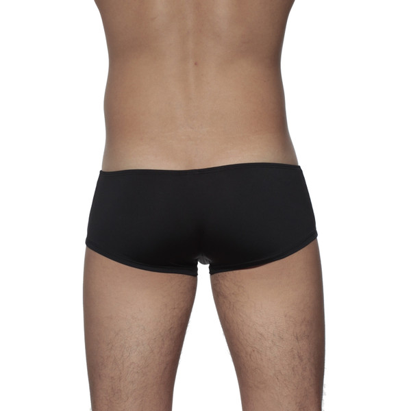 Black Super Extra Low-Rise Boxer  