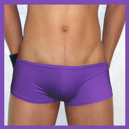 Groovin - Purple Super Extra Low-Rise Boxer