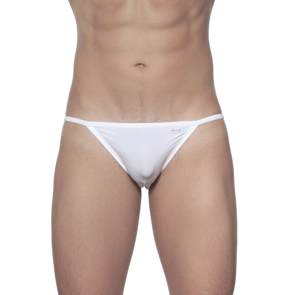 String Bikini White