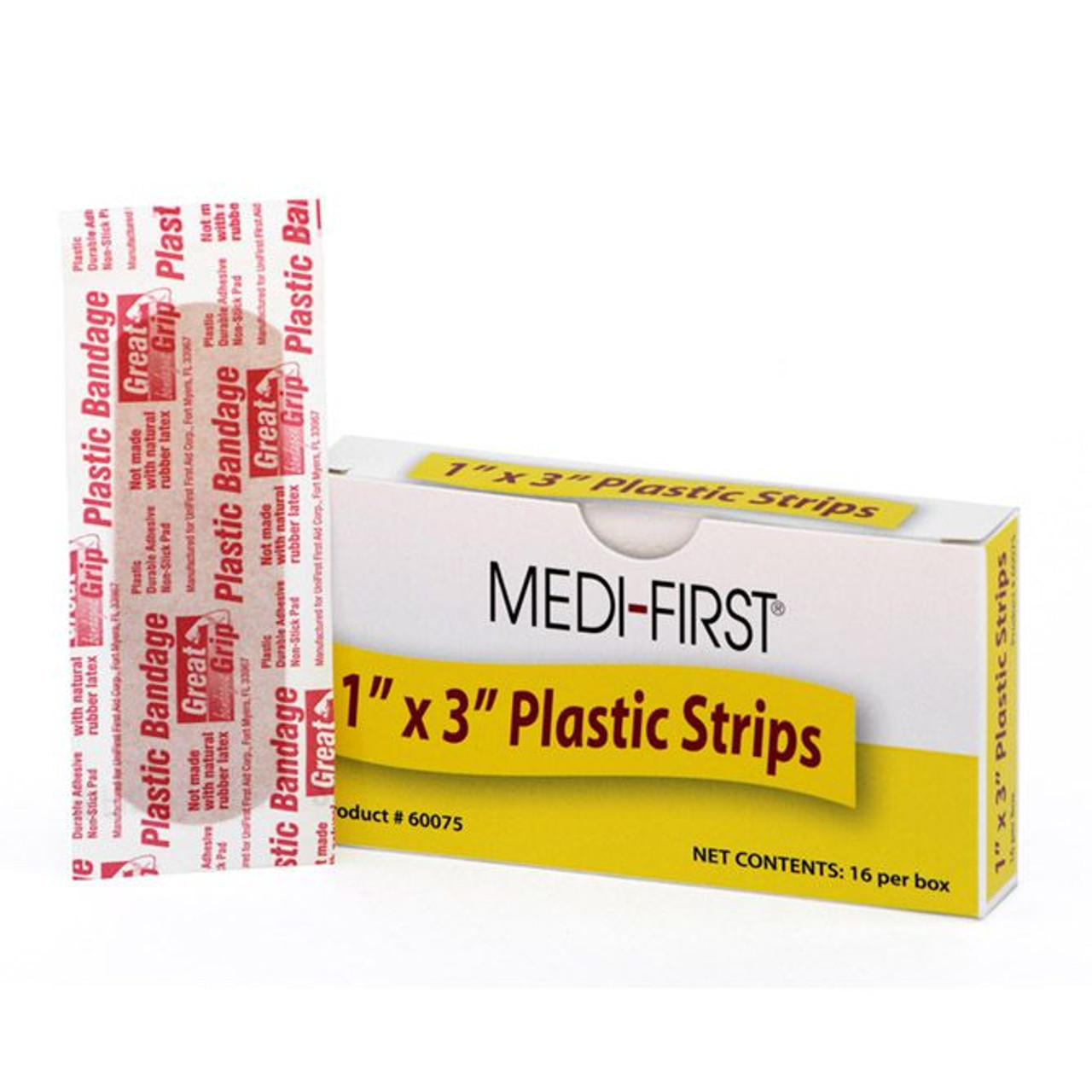 Plastic Strip Adhesive Bandages 2 x 4 - Workforce First Aid & Safety