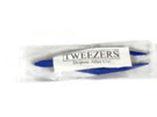 Single-use tweezers, blue