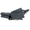 True Infinite Positioning: Adjust the backrest and footrest independently for customizable comfort.