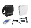 Inogen Rove 6 portable oxygen concentrator kit with carry bag, battery, power adapter, and charging cables