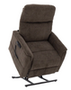 Pride VivaLift Genesis Collection power lift recliner shown in raised lift position with side hand control
