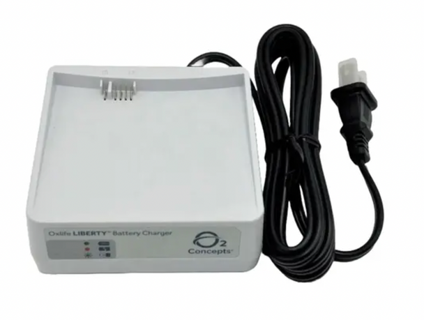O2 Concepts Oxlife Liberty battery charger with power cord