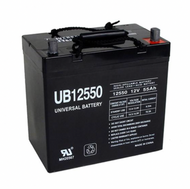 Pride 55Ah AGM Battery