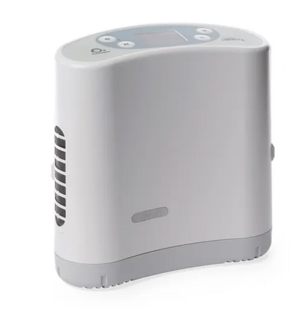 O2 Concepts Oxlife Liberty 2 portable oxygen concentrator front view