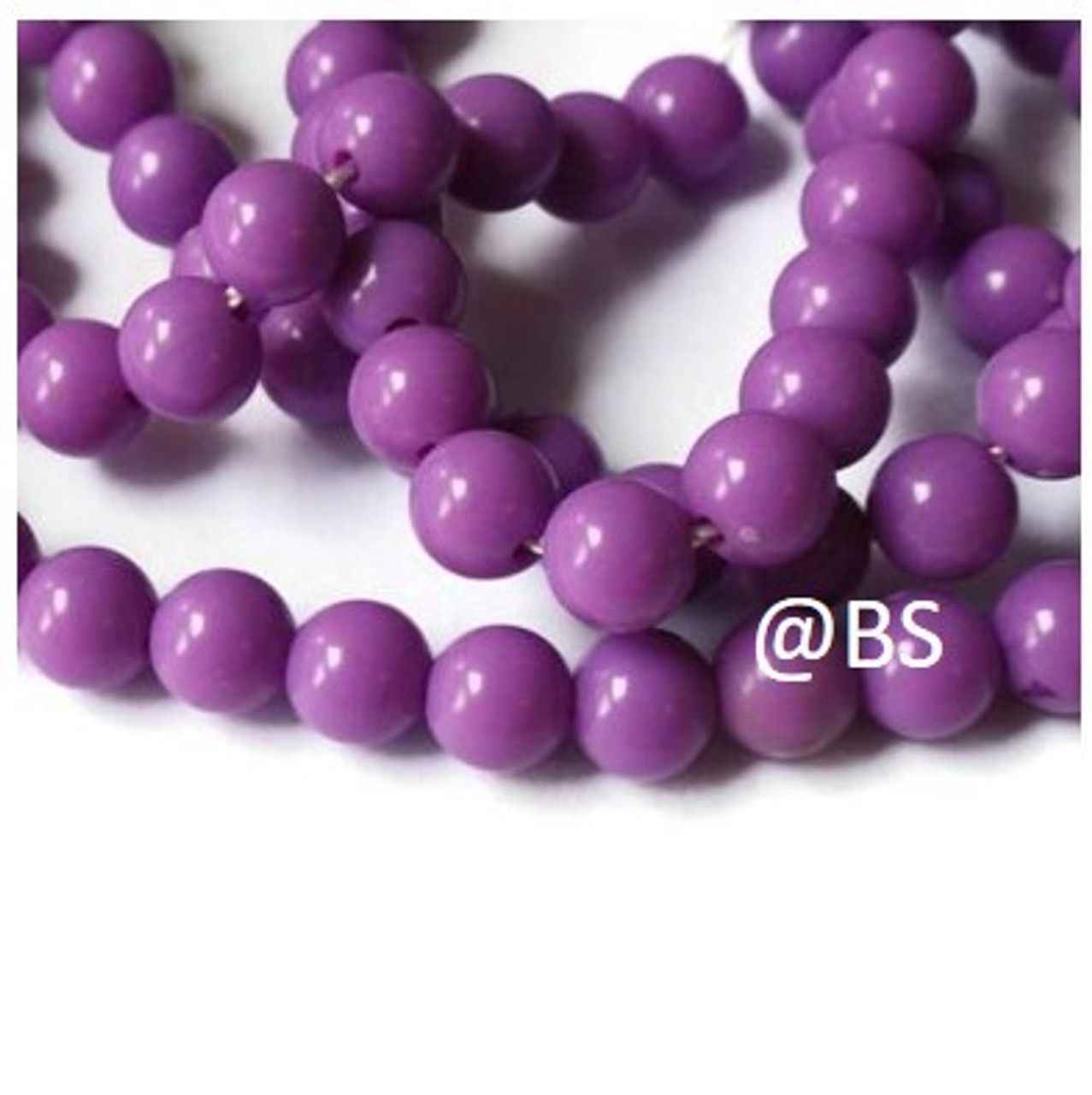 Acrylic Round Beads